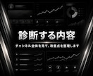 初回無料|YouTube伸びない原因を診断します まずは無料診断！URLを送るだけで弱点がわかります イメージ6
