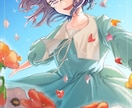 理想のイラスト描きます 表紙、歌ってみた、ゲームの立ち絵・CG…なんでも描きます！ イメージ9