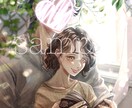 本の表紙のような繊細で美しい夢絵を作成します 夢絵・ペア画お探しの方へ！最短3日でお届けします！ イメージ4