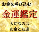 金財の予兆を探る！未来の金運鑑定で不安を解消します お金と友達になり不安を解消！未来の金運鑑定で安定と繁栄を実現 イメージ1