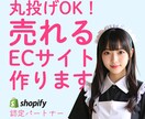 丸投げOK！ShopifyでECサイトを制作します ただ作るだけじゃない。売るための戦略的Shopify制作 イメージ1