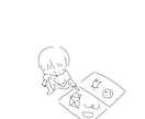 ゆる〜〜〜い似顔絵お描きします 即日納品♪♪ゆるゆるのシンプル似顔絵をお描きします♪♪ イメージ2
