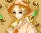 アイコン、イラストを描きます SNS用のアイコンなどを描きます イメージ1