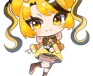 ポップで目を引くミニキャライラストを制作します SNS・配信・グッズに映える！あなただけのポップな一枚を。 イメージ6