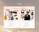 お洒落なプロフィールブックテンプレをお渡しします 一度は憧れる♡Canvaで作る雑誌風プロフィールブック イメージ4