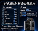 Bambu Lab H2Dで高精度プリントします 試作品・治具など大型・高耐久素材の3Dプリント出力を承ります イメージ2