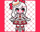 ポップでかわいい！ミニキャラ描きます 2〜3頭身選べます！SNSアイコン、グッズ、サムネイルにも！ イメージ4