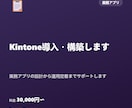 Kintone導入・構築します 業務アプリの設計から運用定着までサポートします イメージ1