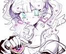 かわいい女の子のイラスト描きます 可愛い物好きの方を満足させます！任せてください！ イメージ5