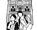 シンプルな似顔絵イラスト描きます 思い出の写真を元にシンプルでオシャレなイラストに仕上げます イメージ6