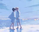 絵本のような背景有りイラスト描きます 配信用の背景・サムネイル画像に！ イメージ1