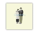 写真を元にシンプルPOPな線画を描きます 記念イラスト/プレゼント/結婚式準備/友人との思い出など イメージ3
