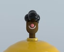 CGでキャラクター・ビジュアルデザイン承ります ポップ・抽象的なキャラクターデザインを得意としております！ イメージ9