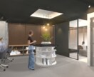 高品質 ∬ 内観CGパースを制作します 〜現役のインテリアデザイナーは高品質のCGパースを提供する〜 イメージ2
