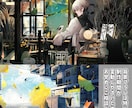 美麗なキャラクターイラスト・背景イラスト描きます 記念グッズや配信サムネイルに！プロが高品質な一枚絵を描きます イメージ5