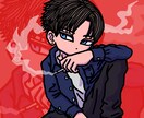 ポップでかっこかわいい似顔絵をお描きします SNSのアイコンや動画の素材等に！ イメージ3