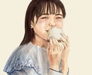 アナログな質感のイラストを描きます CDジャケット、動画、SNS、プレゼント、挿絵などに！ イメージ4