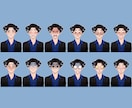 立ち絵 イラスト　描きます ユーチューバーの可愛いやかっこいいアバターを描きます イメージ7