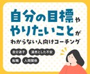コーチングで目標ややりたい事探しのお手伝いします 〜漠然とした不安を整えなから、本質的な行動へ〜 イメージ1