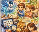 AIが導く幼少期からのIQトレーニング提供します AIと教育理論を融合させた、親子で楽しむ知育の新習慣 イメージ1