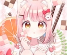 きゅるきゅるな可愛いイラストを描きます きらきらふわふわした絵柄で理想の絵を制作いたします! イメージ5