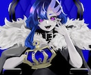 歌ってみた動画・一枚絵も！サムネ等イラスト描きます VTuberも必見！MV用・サムネイル・一枚絵・ミニキャラ イメージ6