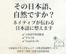 日本語学習者向けネイティブチェックします 言葉を届ける相手との関係性を大切に、自然な表現に整えます イメージ1