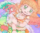 日常あるあるをガーリーに一枚絵描きます ペットの擬人化から日常のネガティブを可愛く再現できます イメージ3
