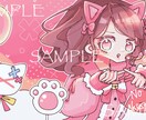 女の子描きます フリルやリボンのついたお洋服や、可愛い女の子が好きな方へ イメージ1