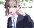 女の子のイラスト描きます 可愛い女の子のアイコンや一枚絵など、制作します。 イメージ1