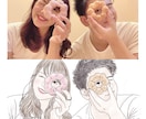 高画質 そっくり可愛い似顔絵イラスト作成します 400dpi高解像度　修正数無制限 イメージ10