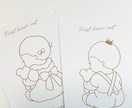 ファーストヘアカットアートを作成します ~はじめての髪を、上品に残します✧ イメージ2