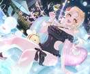 ご希望のイラストなんでも制作します 立ち絵、背景あり、SD、ガチャスプラッシュ風などなんでも！ イメージ1