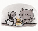 温かい、可愛いイラストをお描きします ほっこり温かい気持ちなれる絵をお届けします イメージ9