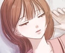 SNS運用に！可愛い女の子のイラスト描きます 不透明だけど透明感のある、あなただけの女の子をお届けします イメージ4