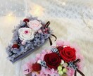 プリザーブドフラワーアレンジメントを作ってます お花のケーキRose✲ショートケーキと同じサイズです✲ イメージ2