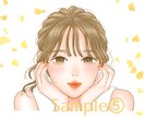 透明感あふれる°˖✧優しい雰囲気のイラスト描きます 魅力的なアイコン/イラストを求めていらっしゃる方へ イメージ6
