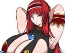 歌ってみた・配信動画等のサムネイルを制作します むちむちボディ×上品な色気で華やかに演出します イメージ4
