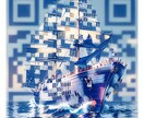 通常盤）デザインQRコードの作成を行います 目の引くオリジナルQRコードがあなたのプロフィールを彩ります イメージ6