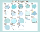 スマホ写真からオリジナルLINEスタンプ作成します 可愛いデザインスタンプ♡プレゼントにもオススメです！ イメージ6
