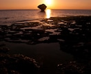 沖縄の風景写真を提供いたしますます 穏やかな朝焼けと美しいサンセットビーチ イメージ7
