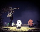 皆さんの画像を頂き可愛いキャラクターを付け加えます あなたのそばに本当にいるような可愛い動物のインスタ映え写真★ イメージ3