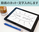 ショート動画の編集をします ショート動画のカットや文字入れ、エフェクト挿入など! イメージ1