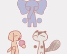 ゆるめのイラスト描きます ゆるくて可愛いイラストを描きます イメージ3