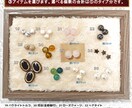 推し色のアクセサリーを2セット制作します 基本はピアスorイヤリングですが、他の金具へ変更可能です イメージ5