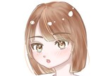 あなたの思い描くキャラクターを制作します アイコン,ヘッダー,イラスト描かせていただきます。 イメージ2