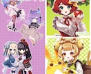 かわいらしく綺麗な厚塗りイラスト描きます sns等で使えるアイコン、キャラクター、立ち絵など描きます イメージ2