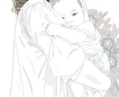 写真をベースに似顔絵イラストを描きます プレゼントもオススメ！お気に入りの写真をイラストに！ イメージ7