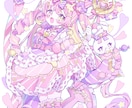 ふわふわかわいいキャラクターイラストを描きます キャラデザ・VTuber・動画用イラスト・デフォルメなど イメージ7