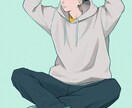 シンプルな一枚絵制作します お急ぎ納品対応可/アイコンやサムネイルにも◎ イメージ6
